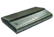 Замок металлический для стальной ленты M 25*57 (0,9) цинк блестящий