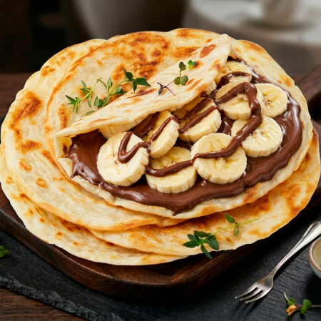Линия по производству и упаковке лепешек Роти 4600 шт/час Foodatlas